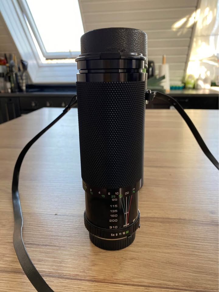 Objectif Soligor zoom + macro 95-310mm F5.6