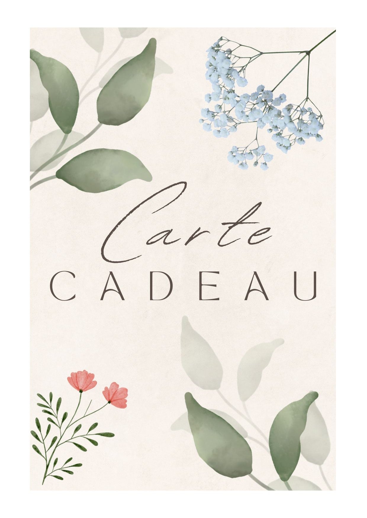 Carte cadeau